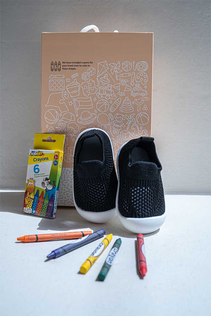 Picture of Baby Slip On Black 