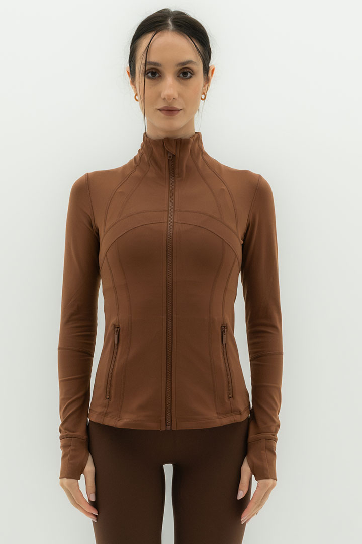 Picture of Teddy Define Jacket-Brown