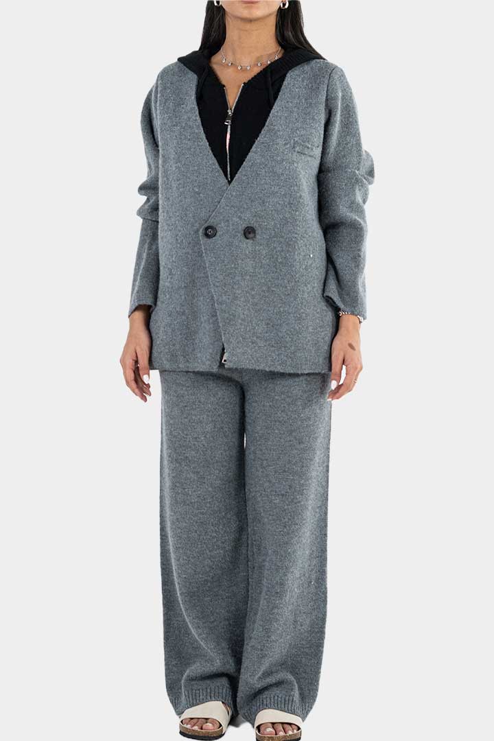 Picture of Two Piece Coat Set - Grey