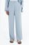 Picture of Blissful Linen Blend Trousers-SkyBlue