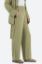 Picture of Blissful Linen Blend Trousers-Pistachio 
