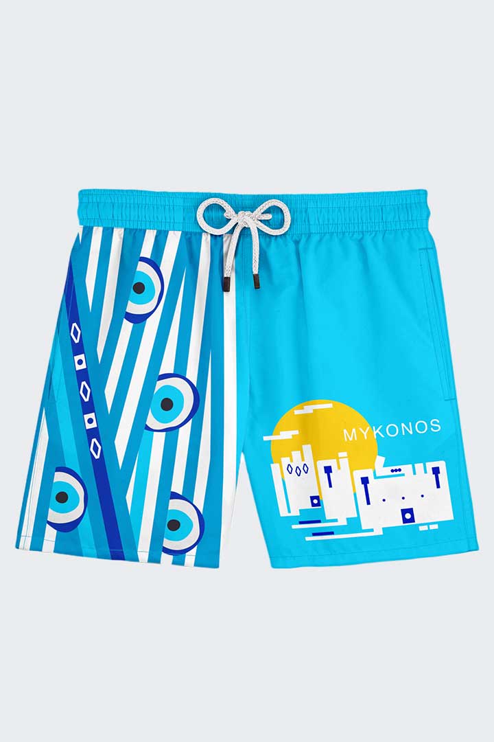 Picture of Mykonos Swim Short - Blue