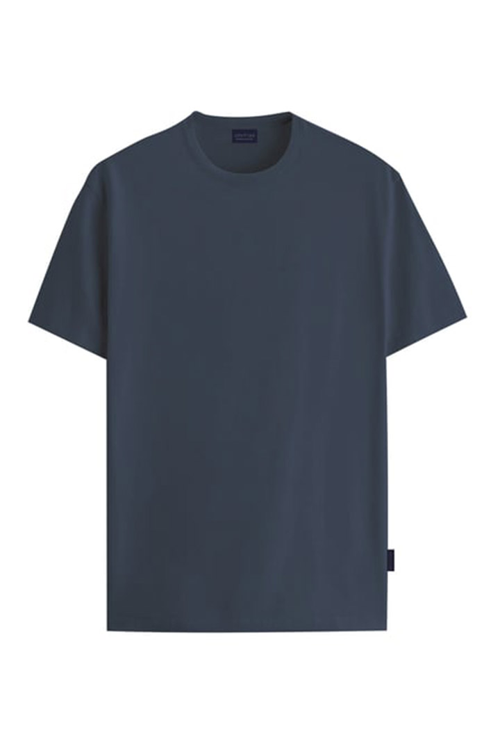 Picture of John Frank Modal T-Shirt - Navy