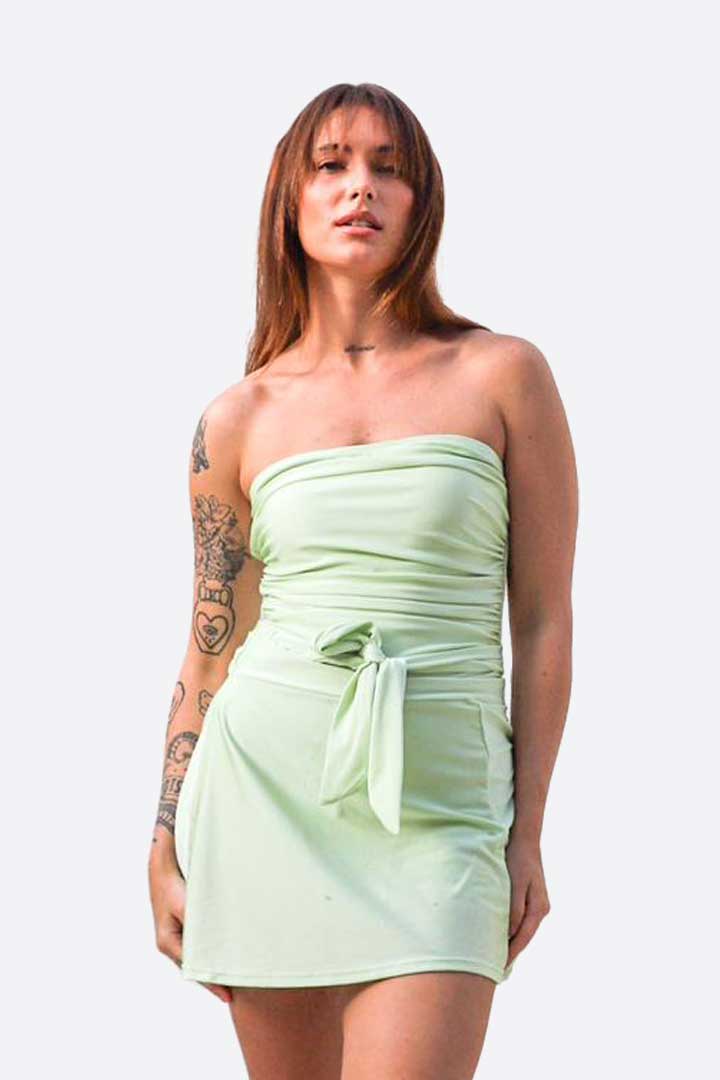 Picture of Fai Skort - Shimmery Green