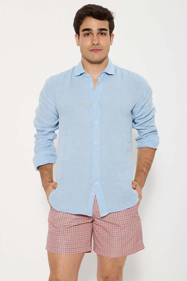 Picture of Azul Claro Linen Shirt