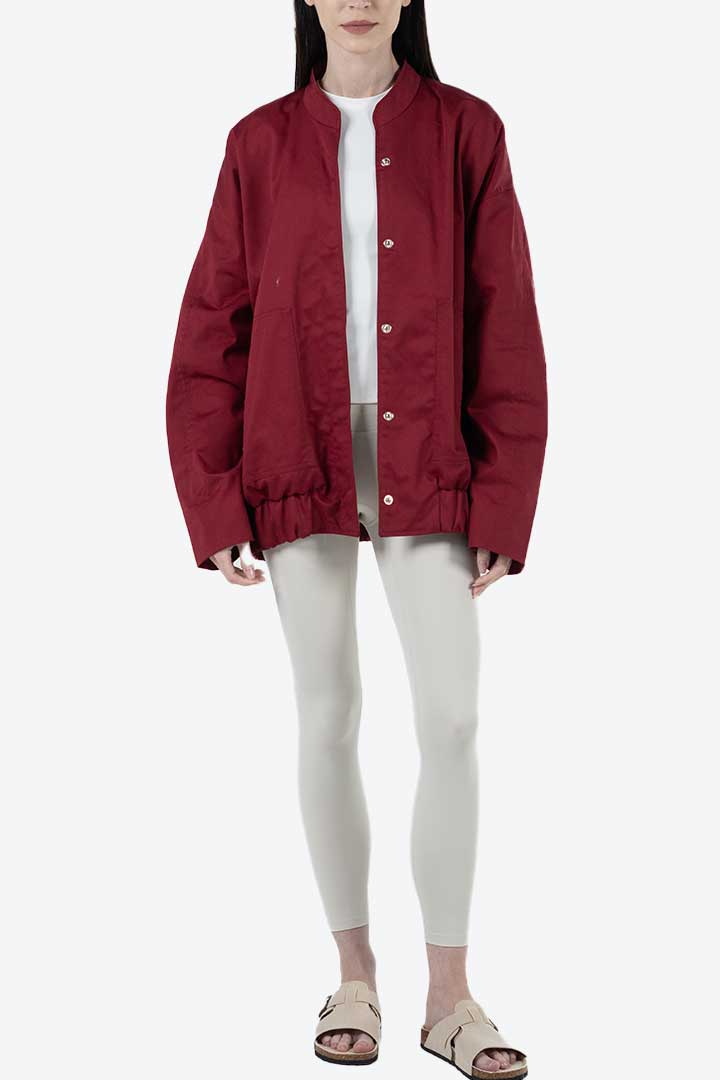 Picture of The New Go To Jacket- Cherry Red