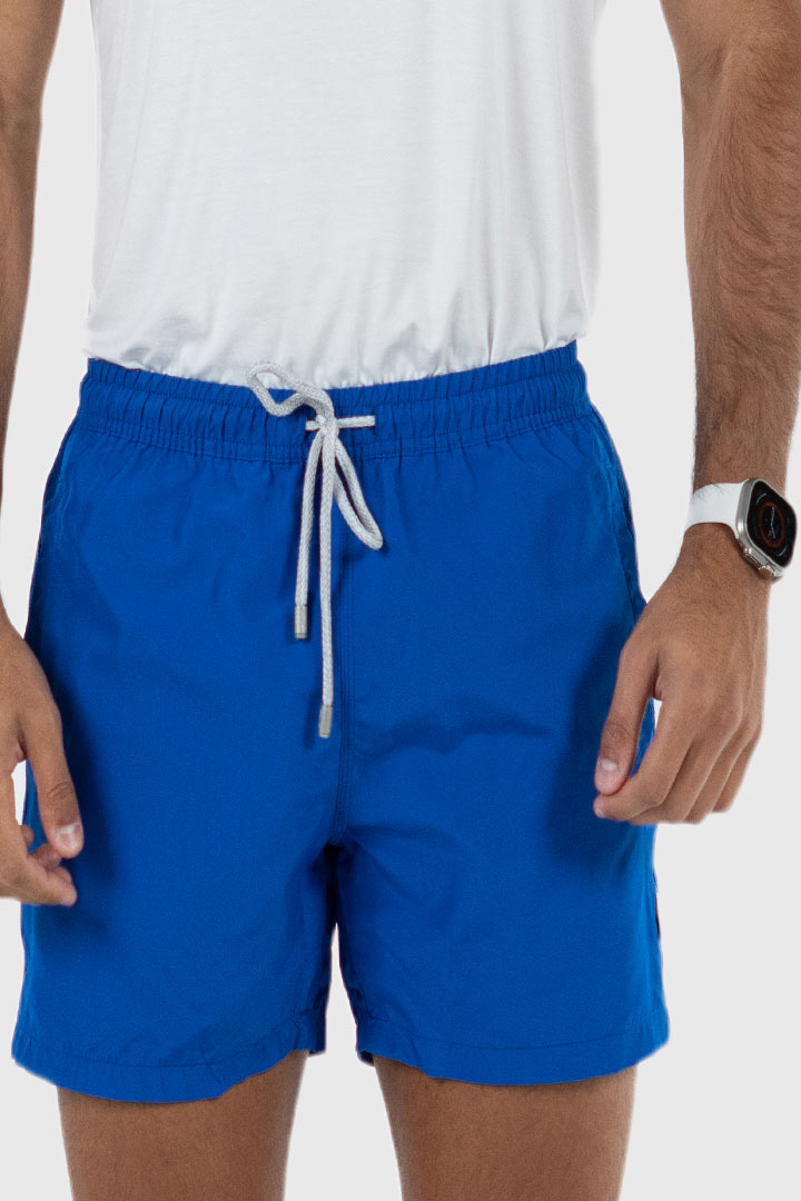 Picture of John Frank Unique Color Swimshorts - Blue