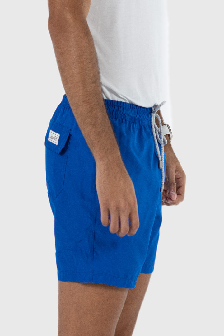 Picture of John Frank Unique Color Swimshorts - Blue