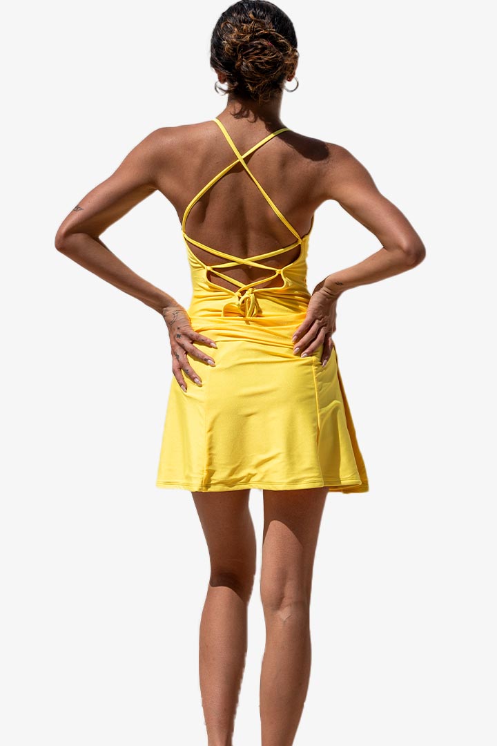 Picture of Myra Swimsuit - Shimmery Yellow