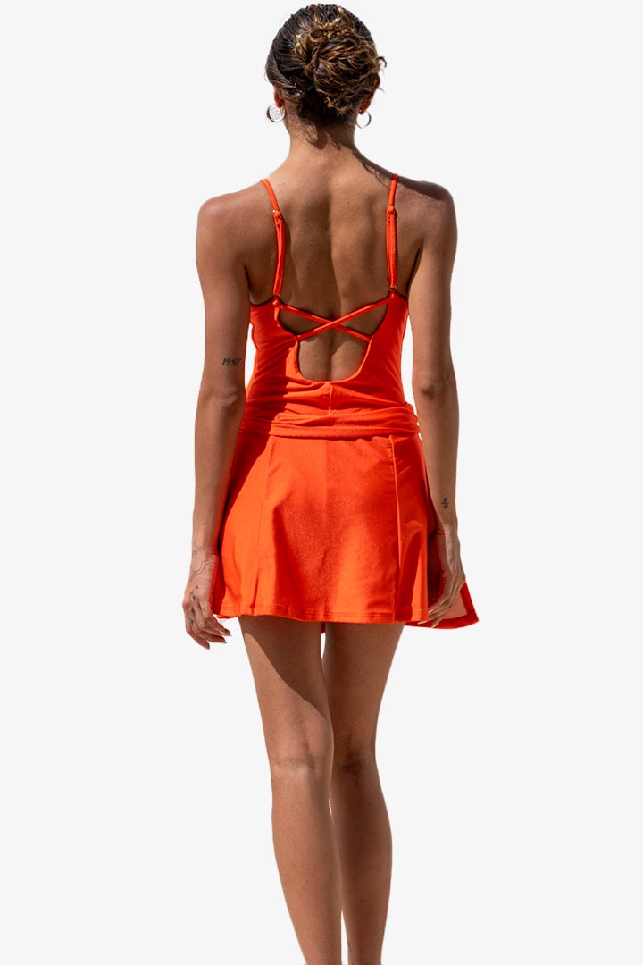 Picture of Kelly Swimsuit - Shimmery Tangerine Orange