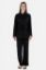 Picture of Blissful Linen Blend Top-Black