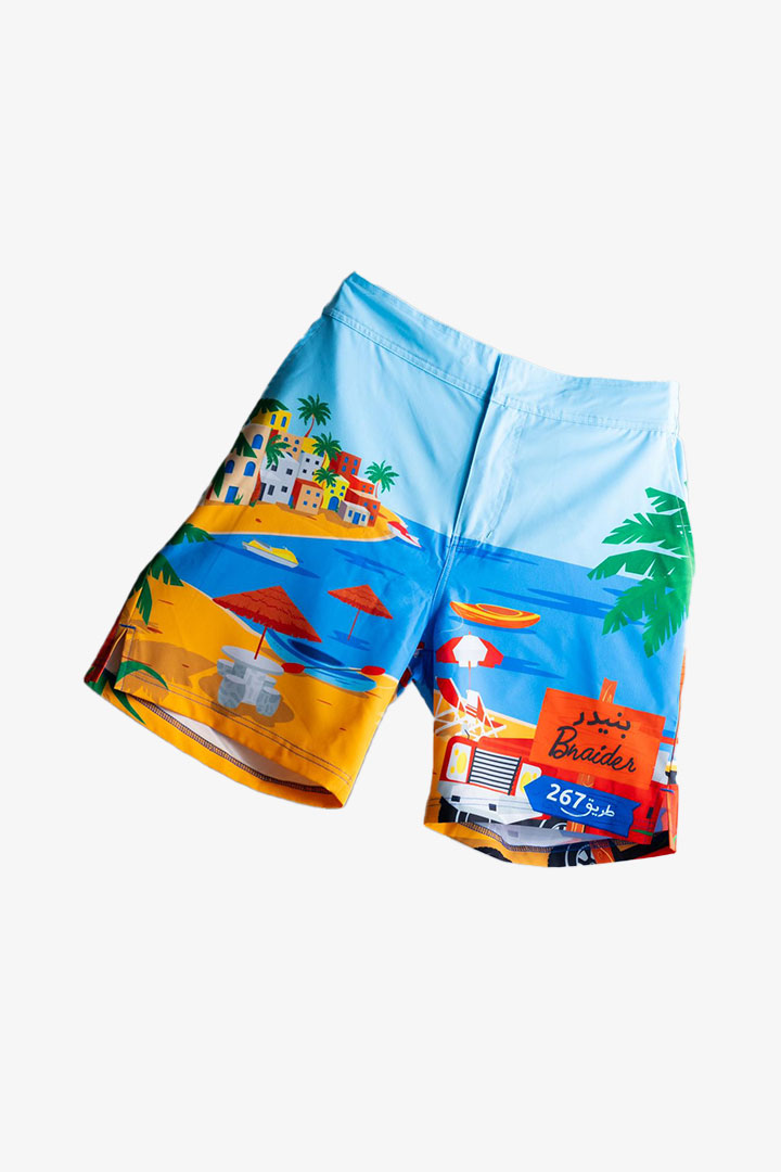 Picture of Bnaider Swim Short - Blue