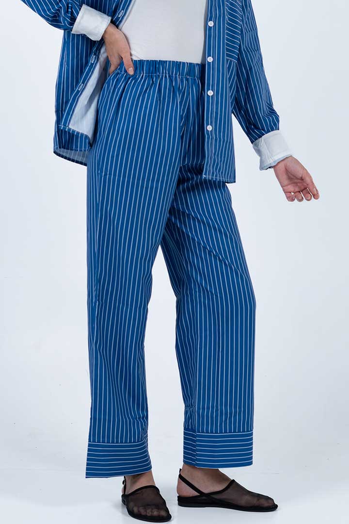 Picture of Striped Two Piece Set - Blue