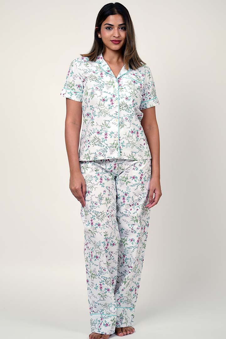 Picture of Blossom Pyjama - Mint Green