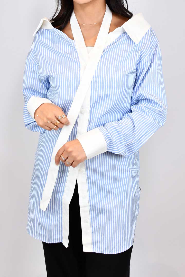 Picture of Lined Blouse - Blue