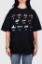 Picture of Miami Album Oversized T-Shirt Black