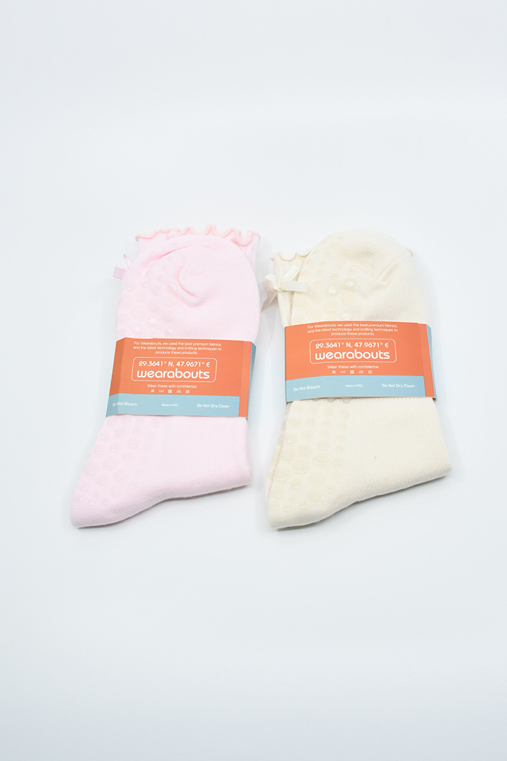 Picture of Pilates Grip Socks By Gigi 2-Pack