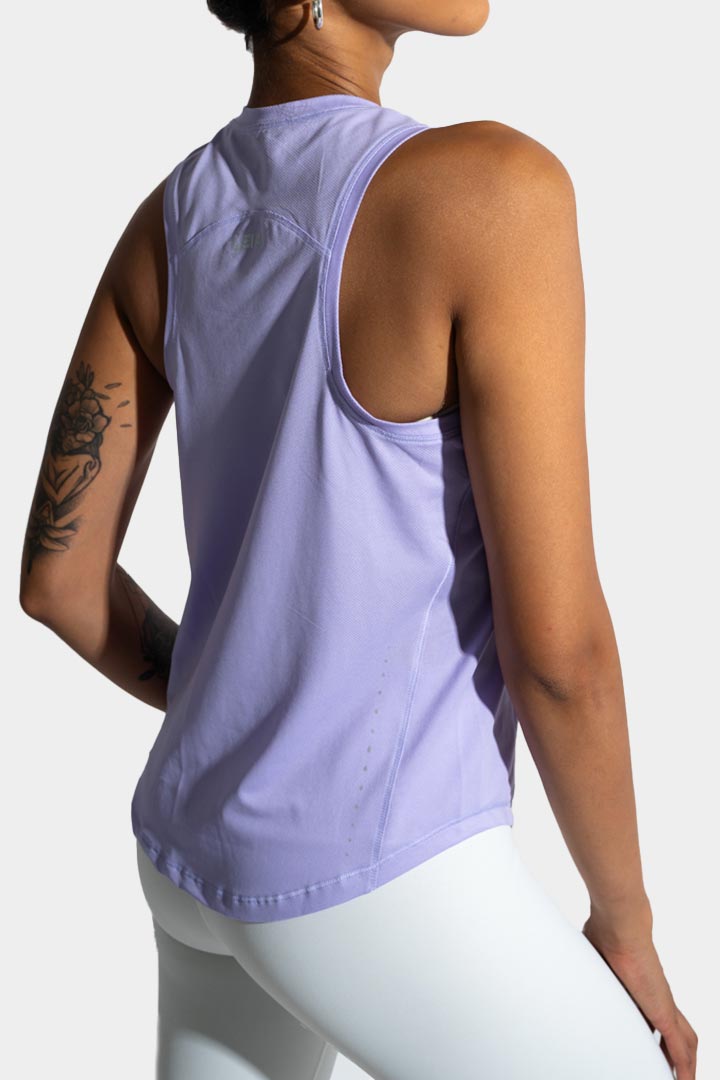 Picture of Full Length loose fit tank top - Lavender