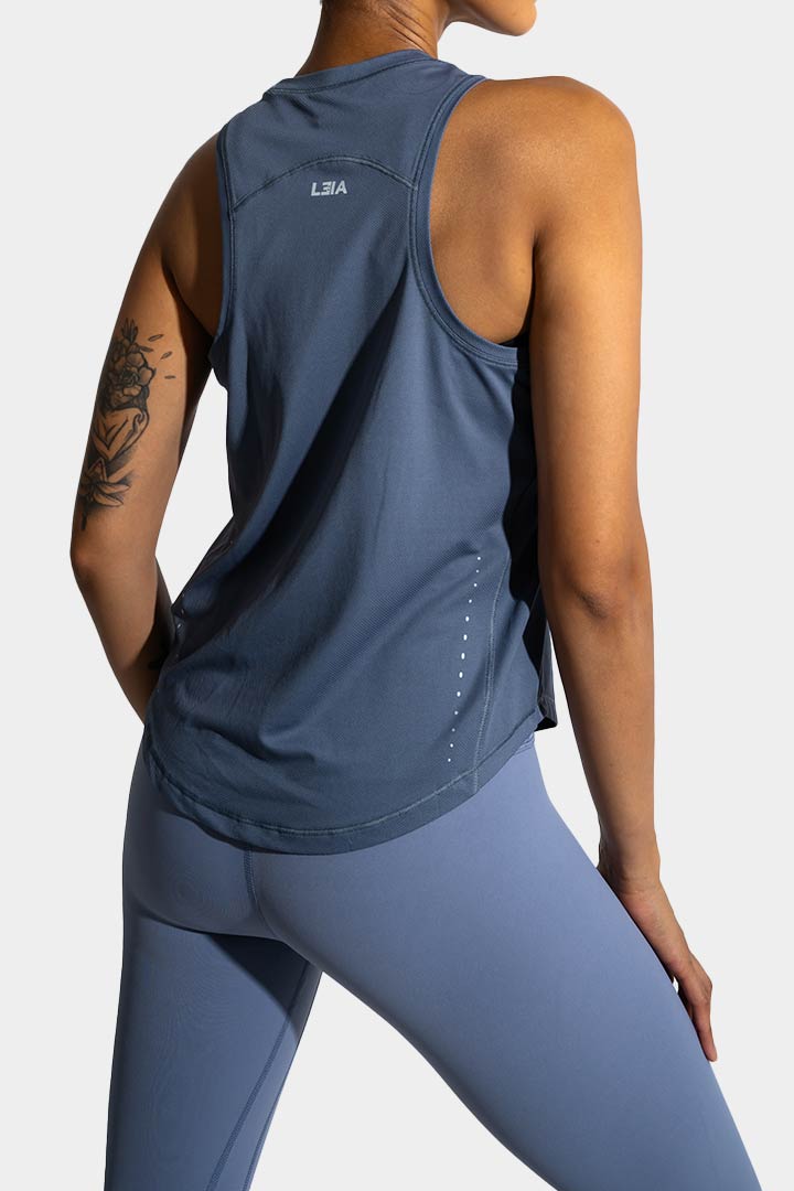 Picture of Full Length loose fit tank top - DimGrey