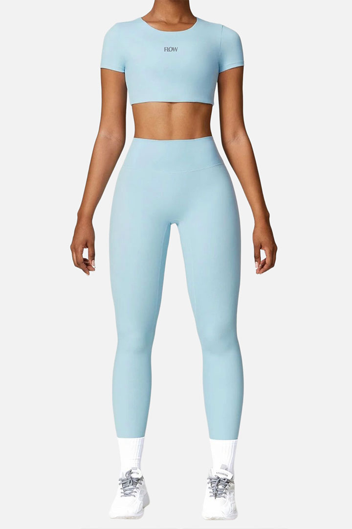 Picture of High Waist Legging - Blue