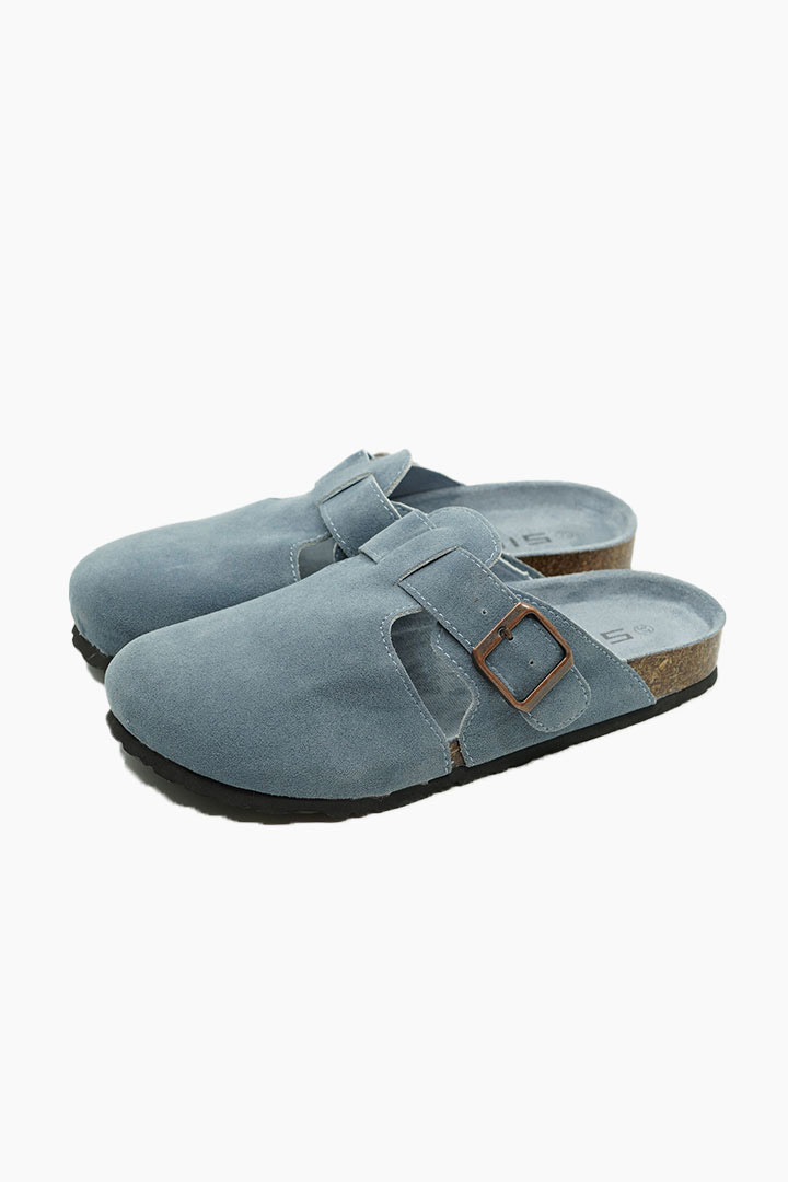 Picture of Seraphina Open Mules - SkyBlue 