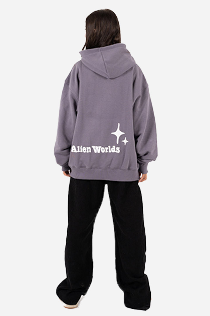 Picture of Alien Ship Hoodie - Grey