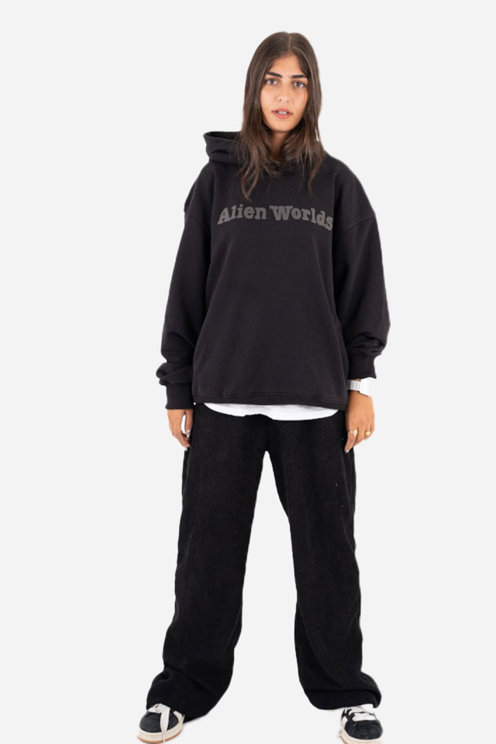 Picture of Alien Worlds Hoodie - Black