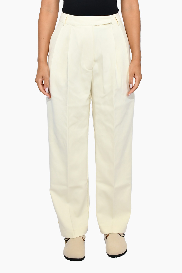 Picture of Creme Buckled Trousers 