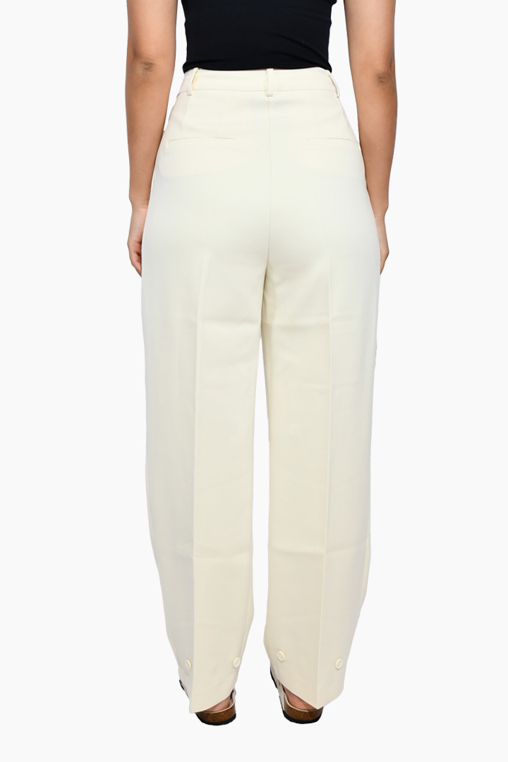 Picture of Creme Buckled Trousers 