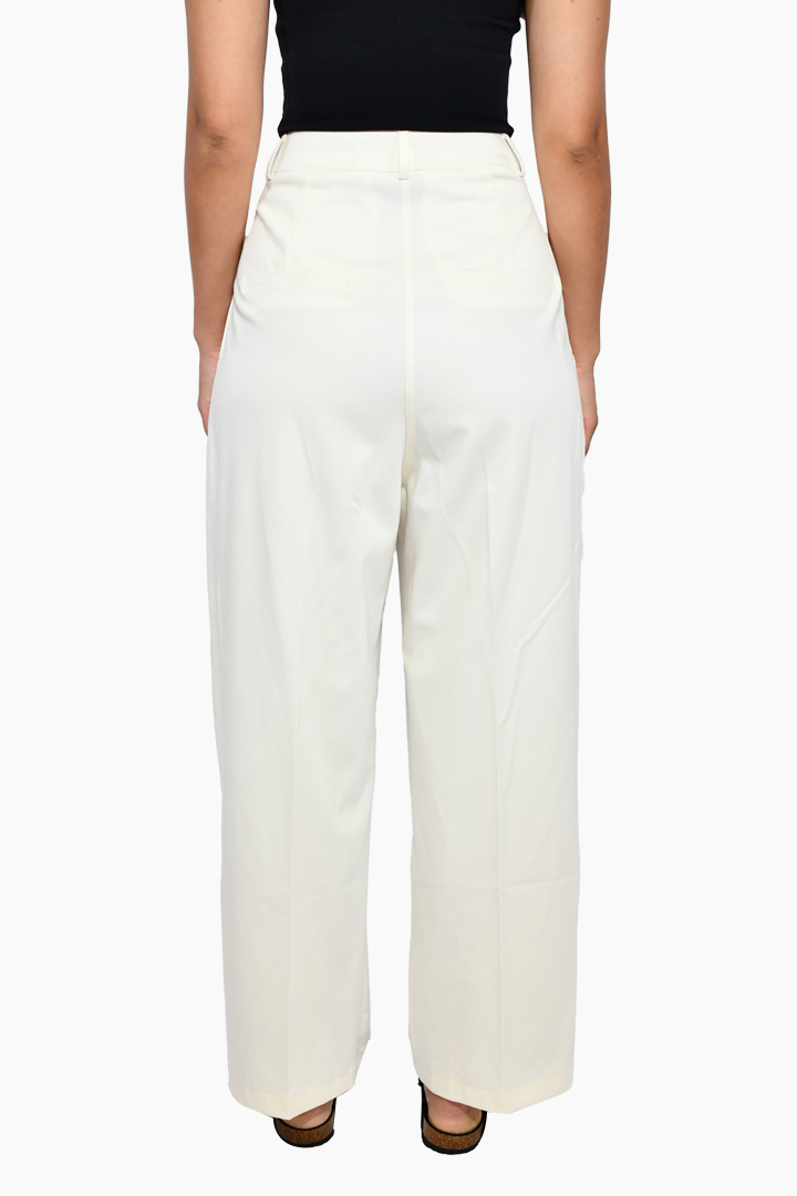 Picture of Creme Wide Leg Trousers 