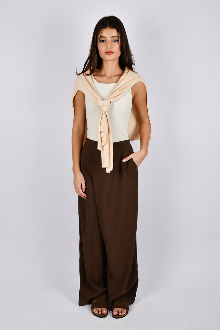 Picture of Over the Shoulder Shawl - Creme