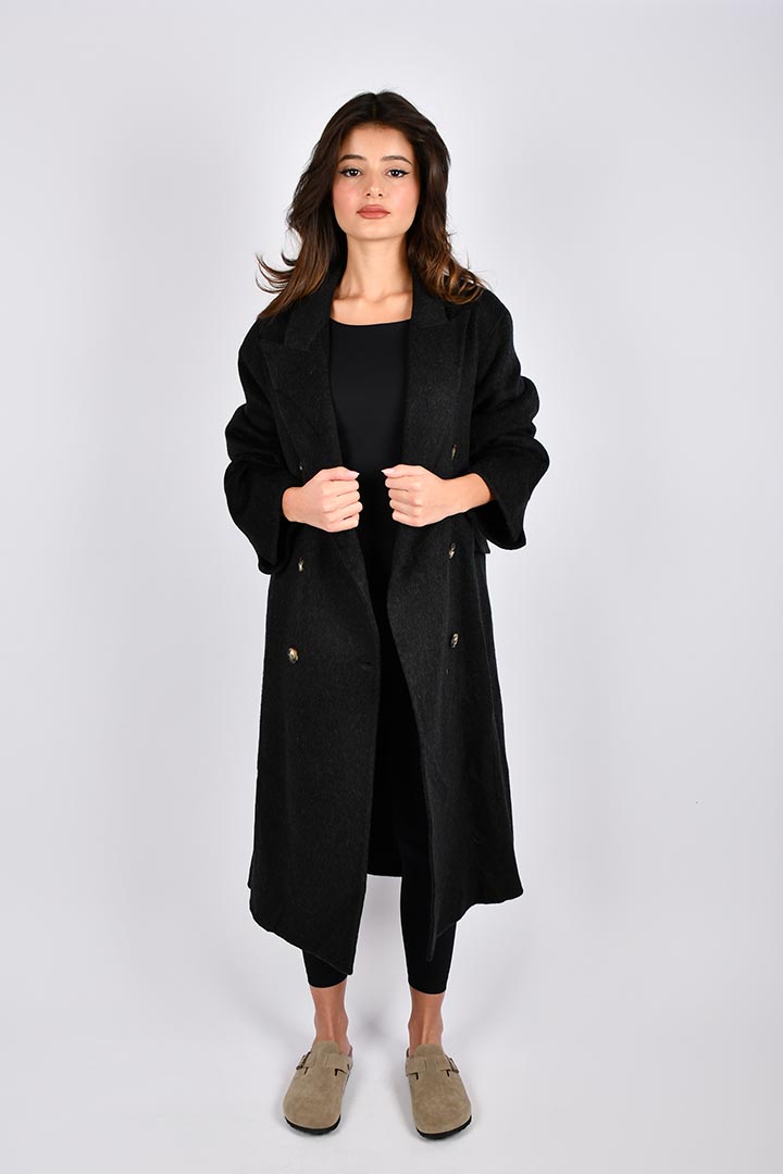 Picture of Wool Coat - Black