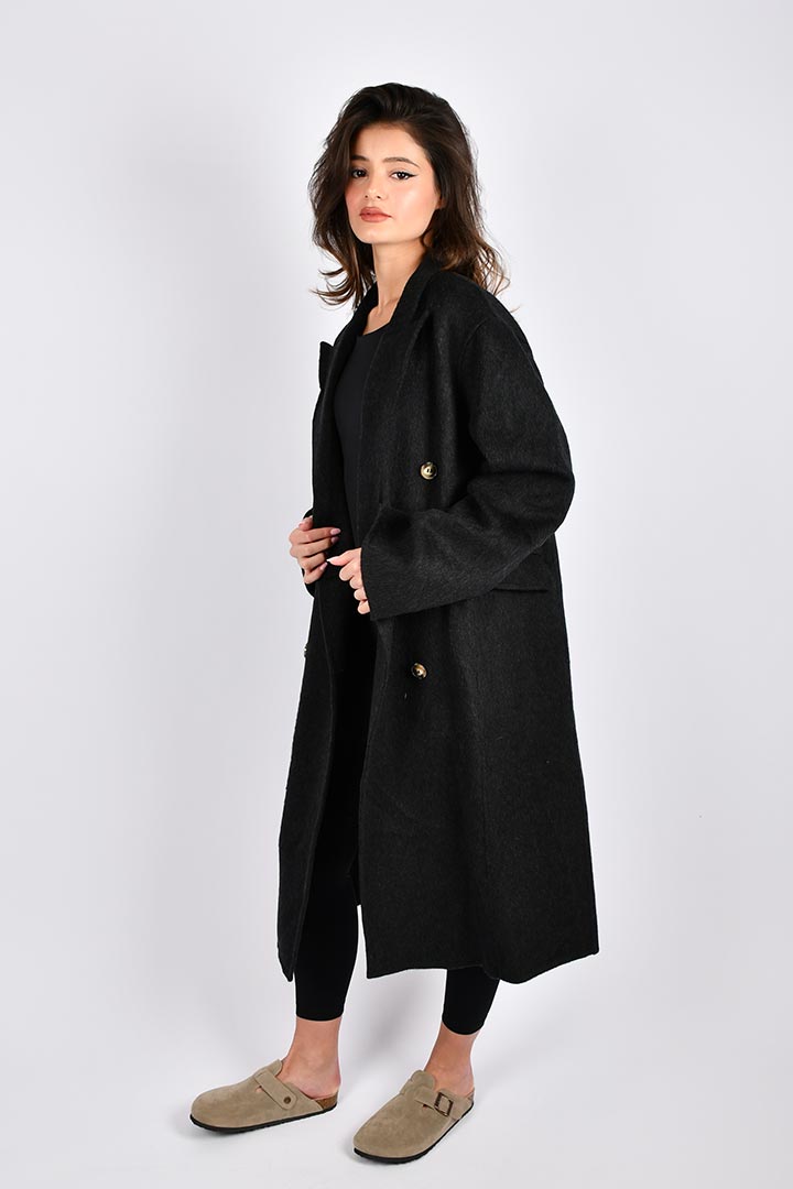 Picture of Wool Coat - Black