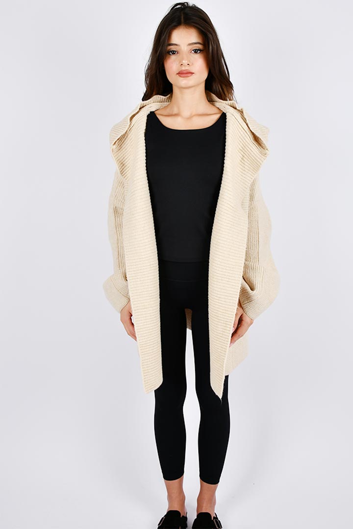 Picture of Jumper Cardigan - Beige