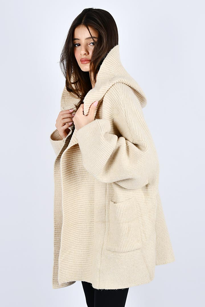 Picture of Jumper Cardigan - Beige