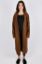 Picture of Long Buttoned Cardigan - Brown