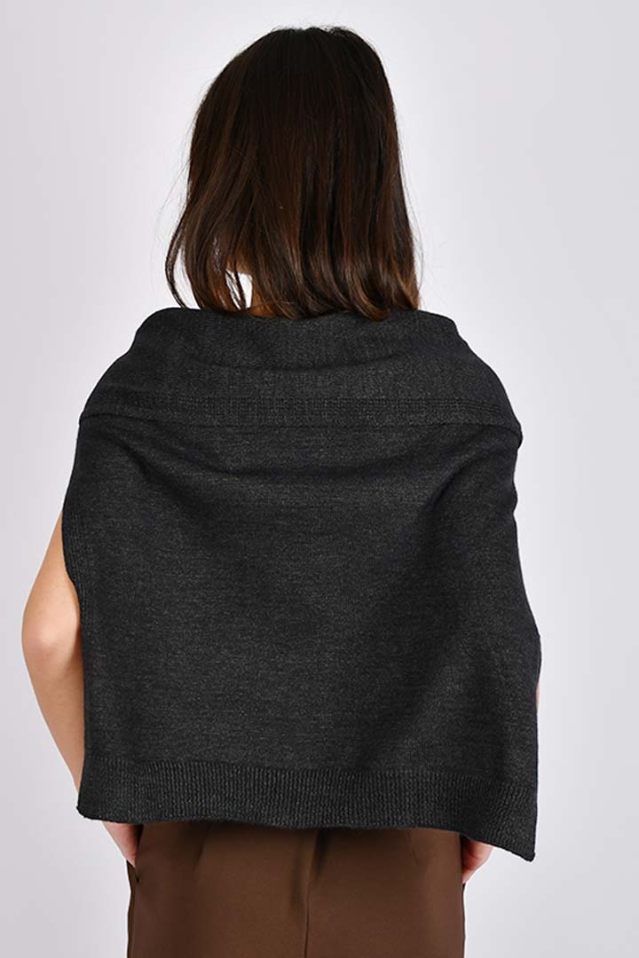 Picture of Over the Shoulder Shawl - Black