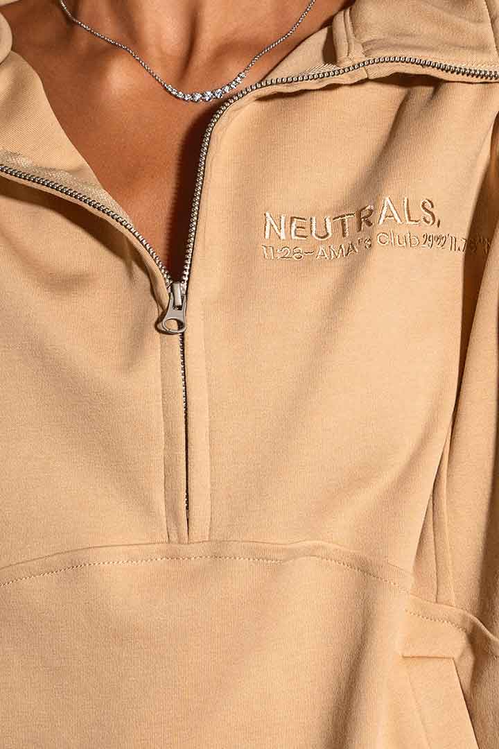 Picture of Half-Zip Club Pullover - Fawn