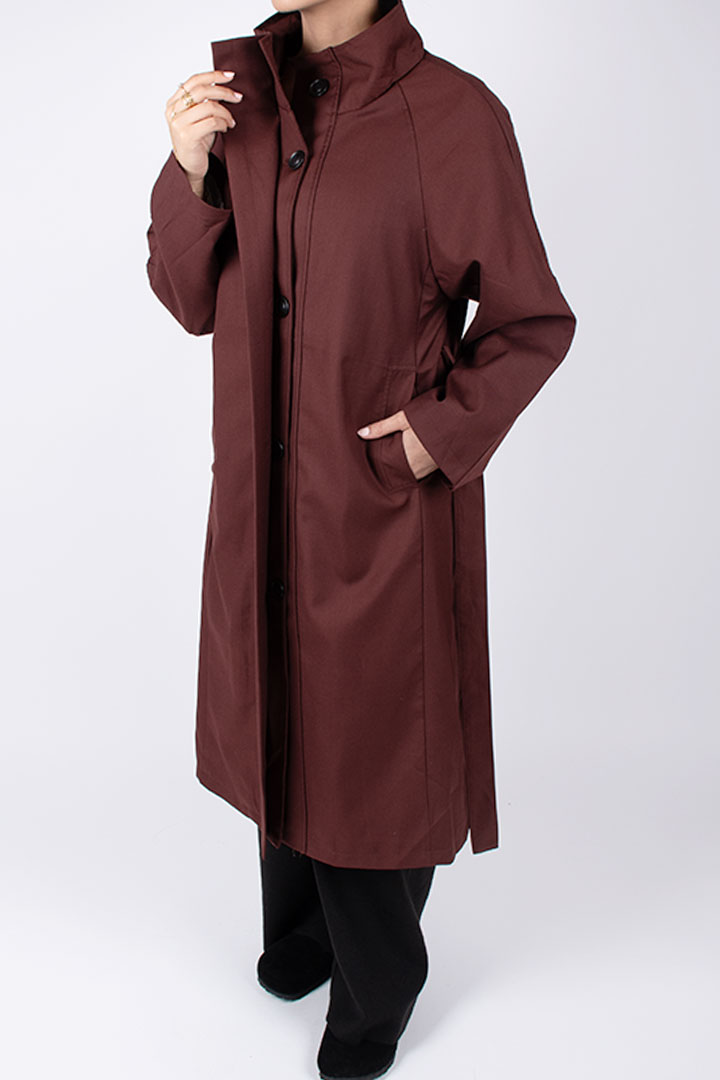 Picture of Burgundy Coat - Maroon