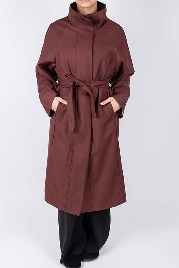 Picture of Burgundy Coat - Maroon