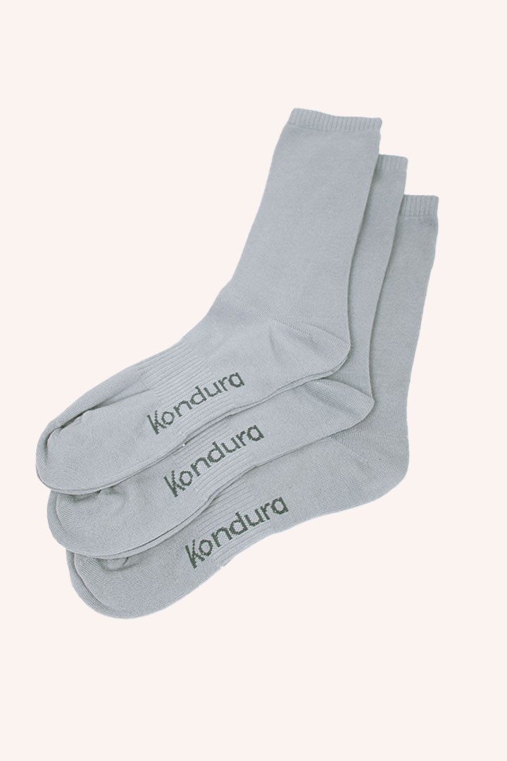 Picture of Cloud Socks Pack of 3 - Grey