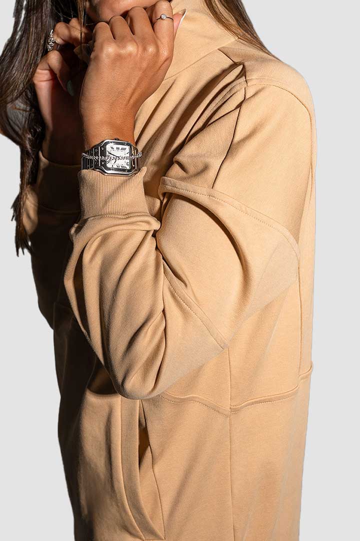 Picture of Half-Zip Club Pullover - Fawn