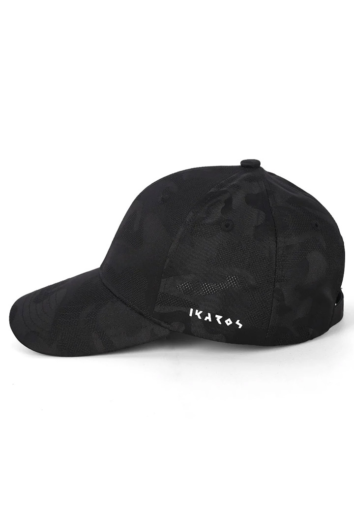 Picture of Ikaros Cotton Camo Cap - Black