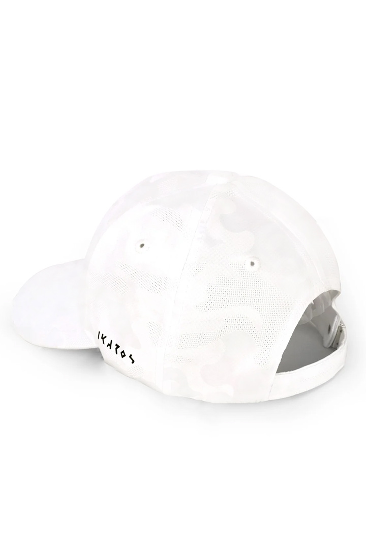 Picture of Ikaros Cotton Camo Cap - White