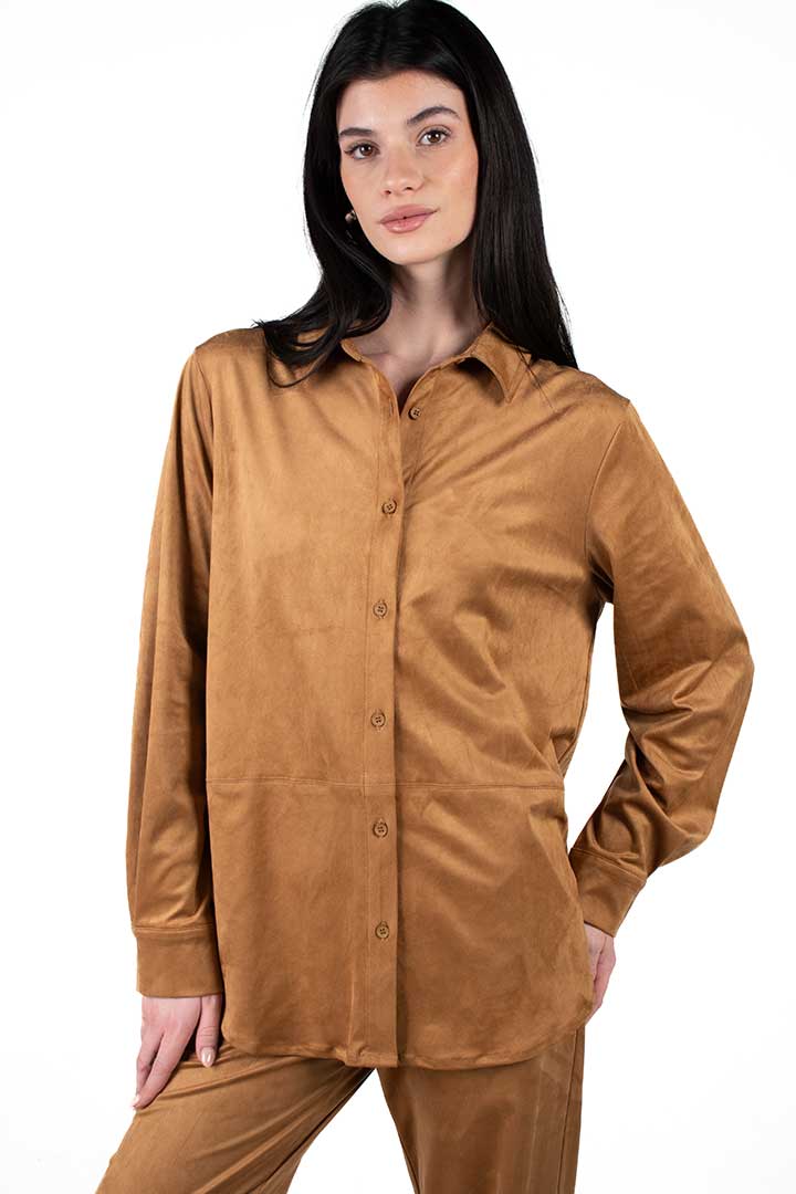 Picture of Camel Suede Top