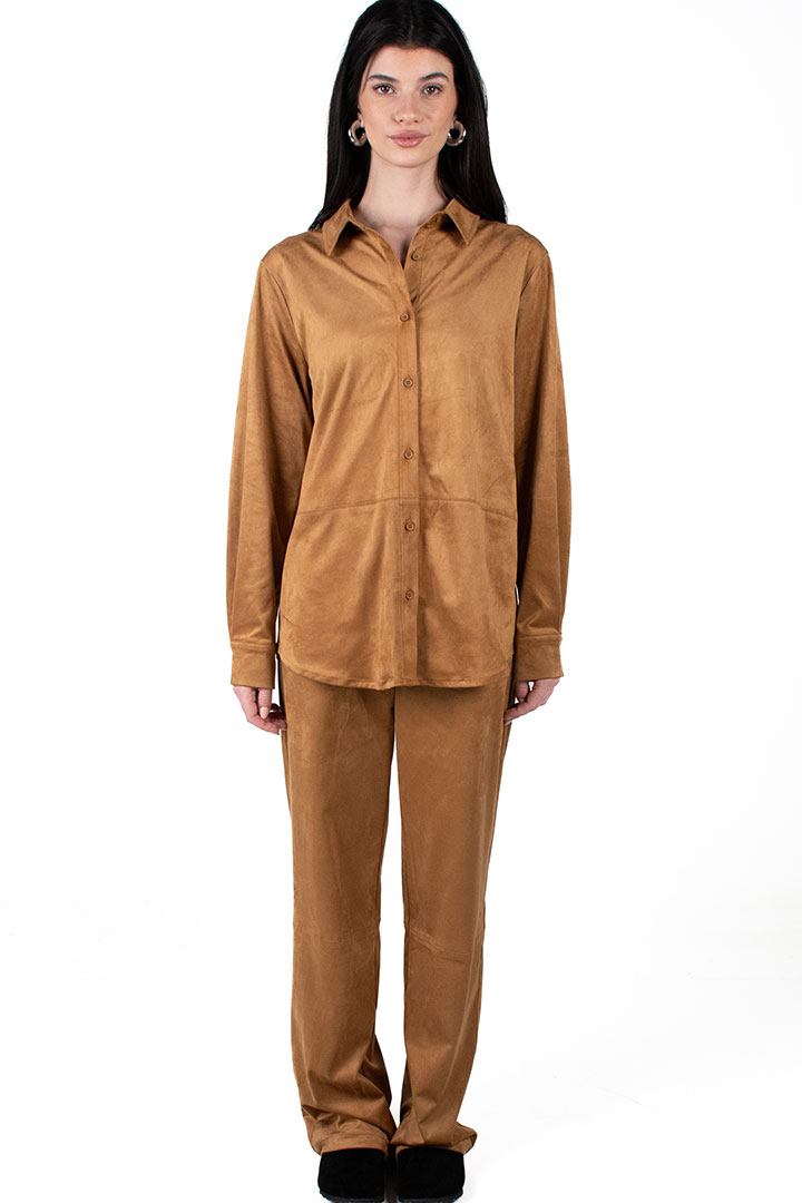 Picture of Camel Suede Top