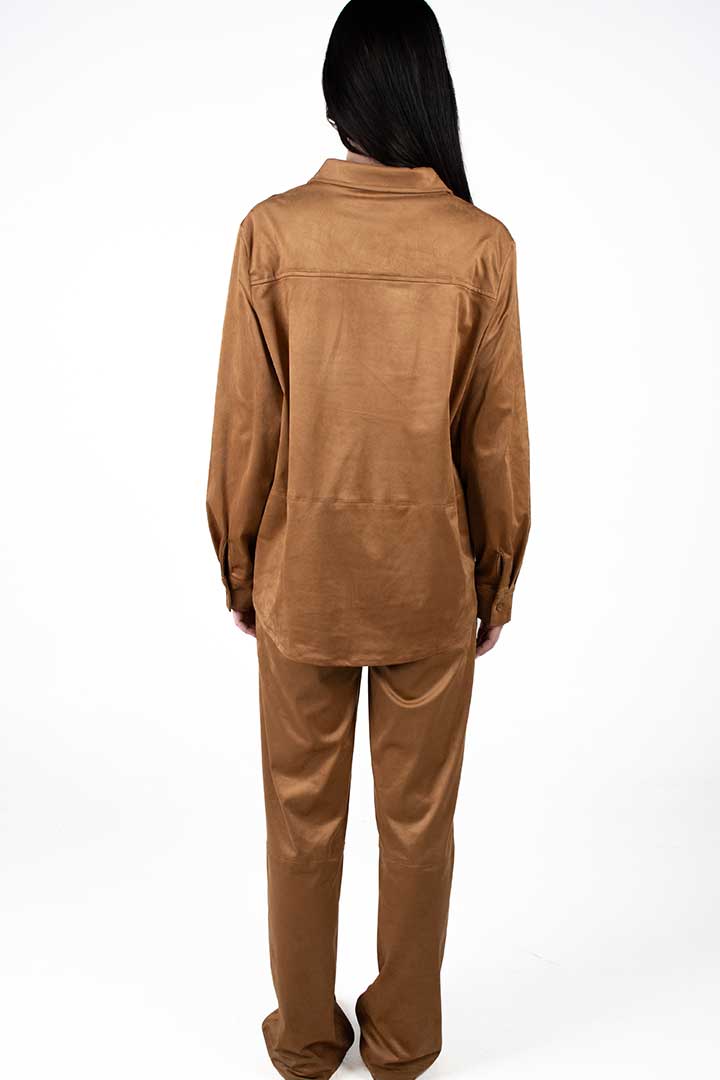 Picture of Camel Suede Top