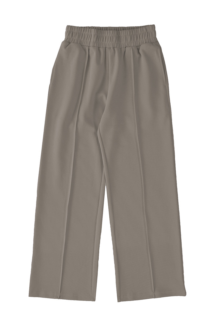 Picture of Cool Taupe Wide Leg Pants 