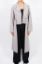 Picture of Two-Tone Longline Blazer - Grey