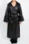 Picture of Black-Leather Trench Coat